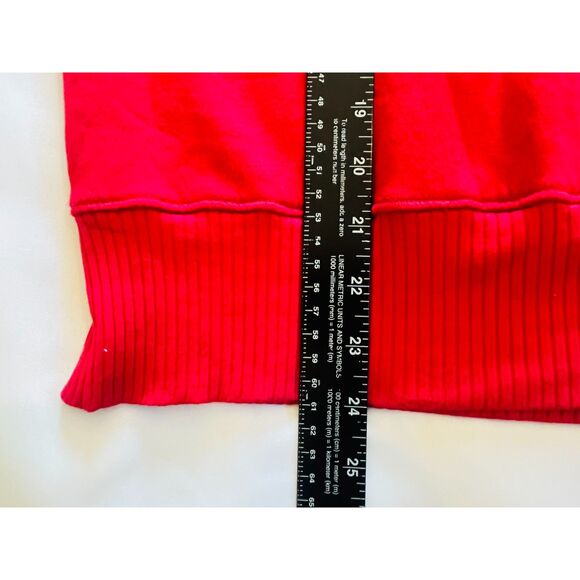 NWT Michael Stars Los Angeles Red Kali Pullover Large MSRP $148 - Picture 10 of 10